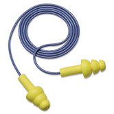 3M E-A-R Ultrafit Earplugs, Corded, Premolded, 100 Pairs/Box