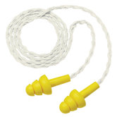 Use E-A-R&reg; UltraFit&reg; Triple Flange Foam Corded Earplugs With Natural Cotton Cord (1 Pair Per Poly Bag, 100 Pair Per Econopack Dispenser Box)