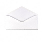 Envirotech Recycled Business Envelope, V-Flap, #10, 500/Box