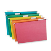 Pendaflex Earthwise Envirotec Hanging File Folders, 1/5 Tab, Letter, 20/Box