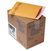 Jiffylite Self-Seal Mailer, Side Seam, #0, Golden Brown, 25/carton