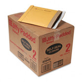 Jiffy Padded Self-Seal Mailer, Side Seam, #2, 100/Carton