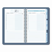 The Action Planner Daily Appointment Book, 4-3/4 x 8, Black, 2013