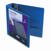 Durable Vinyl Slant D Ring View Binder, 11 X 8-1/2, 2" Capacity