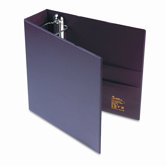 Heavy-Duty Vinyl Ezd Ring Reference Binder, 3" Capacity