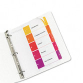 Ready Index Contemporary Table of Contents Divider (5 Tabs)