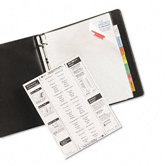 Worksaver Big Tab Extrawide Dividers with Eight Multcolor Tabs, 9 x 11, White