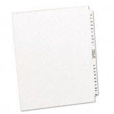 Avery-Style Legal Side Tab Divider, Title: 26-50, Letter, White, One Set