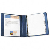 Index Maker Clear Label Dividers, 8-Tab, Letter, 5 Sets