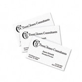 Clean Edge Laser Business Cards, 10/Sheet, 400/Box