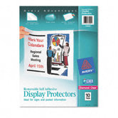Top-Load Display Sheet Protectors, Letter, 10/pack