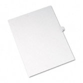 Allstate-Style Legal Side Tab Divider, Title: 12, Letter, 25/Pack