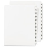Index Dividers, Exhibit 601-650, Side Tab, 25/ST, WE