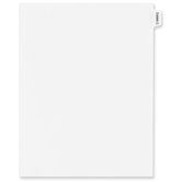 Legal Exhibit Index C, 8-1/2"x11", 25/PK, 1/10 Cut
