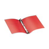 Hanging File Poly Ring Binder, 1in Capacity, Red