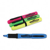 Chisel Tip Brite Liner Grip Xl Highlighter (4/Set)