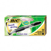 Medium Velocity Roller Ball Retractable Gel Pen, 12/Pack