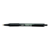 Soft Feel Ballpoint Retractable Fine Pen, 12/Pack