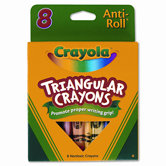 Triangular Crayons (8/Box)