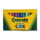 Colored Drawing Chalk (12 Sticks/Set)