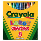 Crayola Large Size Tuck Box 8-pk