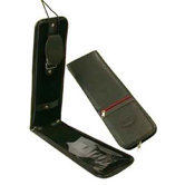 Executive Leather-Look Travel Tie Protector Case