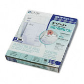 Nonglare Super Heavyweight Vinyl Sheet Protector, 11 X 8 1/2 (50/Box)