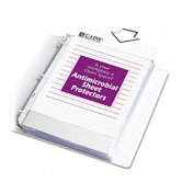 Antimicrobial Hvywt Poly Sht Protector with Top-Loading (100/Box)