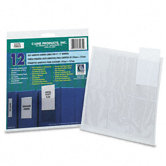 Self-Adhesive Ring Binder Label Holders, 2 1/4 X 3 (12/Pack)