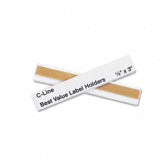 Label Holders, 3 X 1/2 (50/Pack)