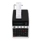 12-Digit Calculator, w/Tax/Time, 8-3/4"x12-5/8"x2-7/8", Black