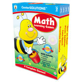 Math Learning Games, 4 Game Boards, 2-4 Players, Grade 2