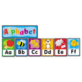 Quick Stick Bulletin Board Set, Alphabet