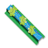 Borders, Frogs, Die-cut, 3"x3', 8 Strips