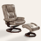 Oslo Swivel Recliner and Ottoman