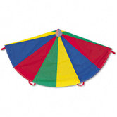 Nylon Multicolor Parachute, 20 Handles