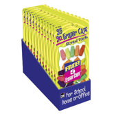 Eraser Pencil Capacitys, 25 per Pack, Assorted