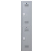 Plastic Locker - Double Tier - 1 Section