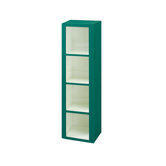 Plastic Cubby Locker - 4 Tier - 1 Section