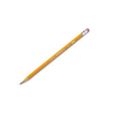 Oriole Woodcase Pencil, HB #2, Yellow Barrel, 12/pack