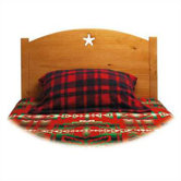 Traditional Star Twin Panel Headboard