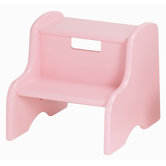 Kid's Step Stool in Soft Pink