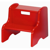 Kid's Step Stool in Red
