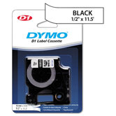 D1 Flexible Nylon Label Maker Tape, 1/2In X 12Ft