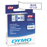 D1 Standard Tape Cartridge for Label Makers, 1/2In X 23Ft
