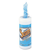 Scrubs Antimicrobial Hand Sanitizer Wipes, 50/Canister, 6/Carton