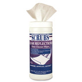 Glass Cleaning Wipes,w/ Lint-free Wipe, Residue-free, 50 Wipes