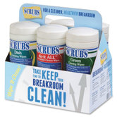 Scrubs All-Purpose Breakroom Wipes (Set of 6)
