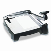 12-Sheet Laser Trimmer, Plastic Base, 18-1/4 x 15