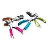 Single Hole Punch, 5 Sheet Capacity, Assorted Colors